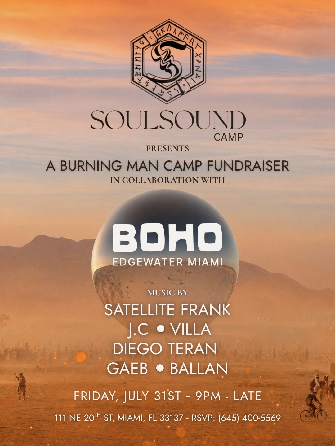SOULSOUND Burning Man Fundraiser