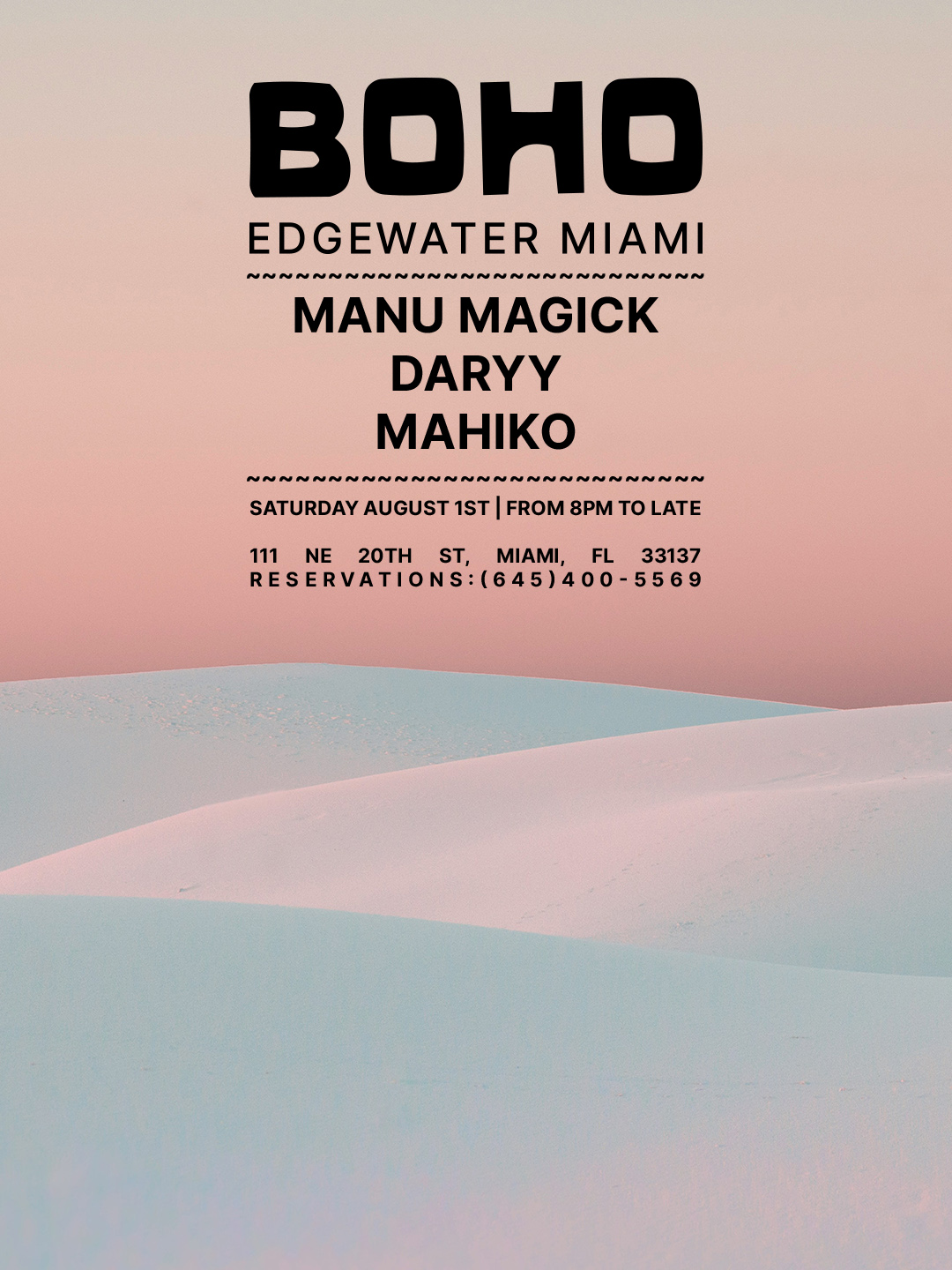 Manu Magick, Daryy, & Mahiko